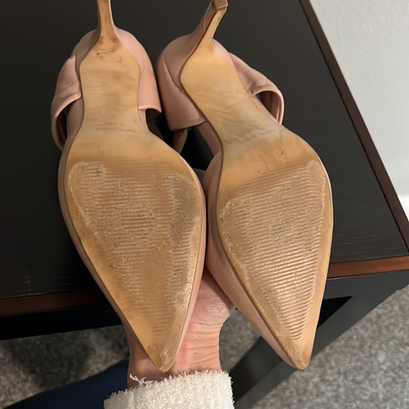 Pale pink heels with knot detail - Picture 4 of 7